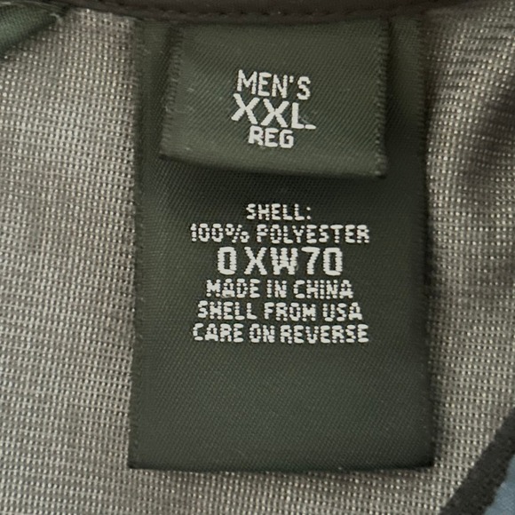 LL Bean Windstopper Jacket Men's XXL Reg Blue Full Zip Water Resistant Outerwear - Picture 3 of 12